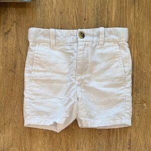 Janie and Jack Classic White Kids Shorts